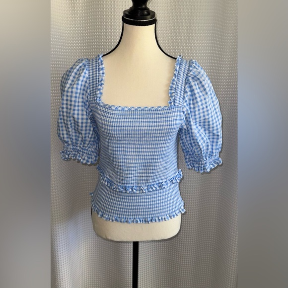 Women’s CECE stretchy puffy sleeves size medium - Picture 1 of 7